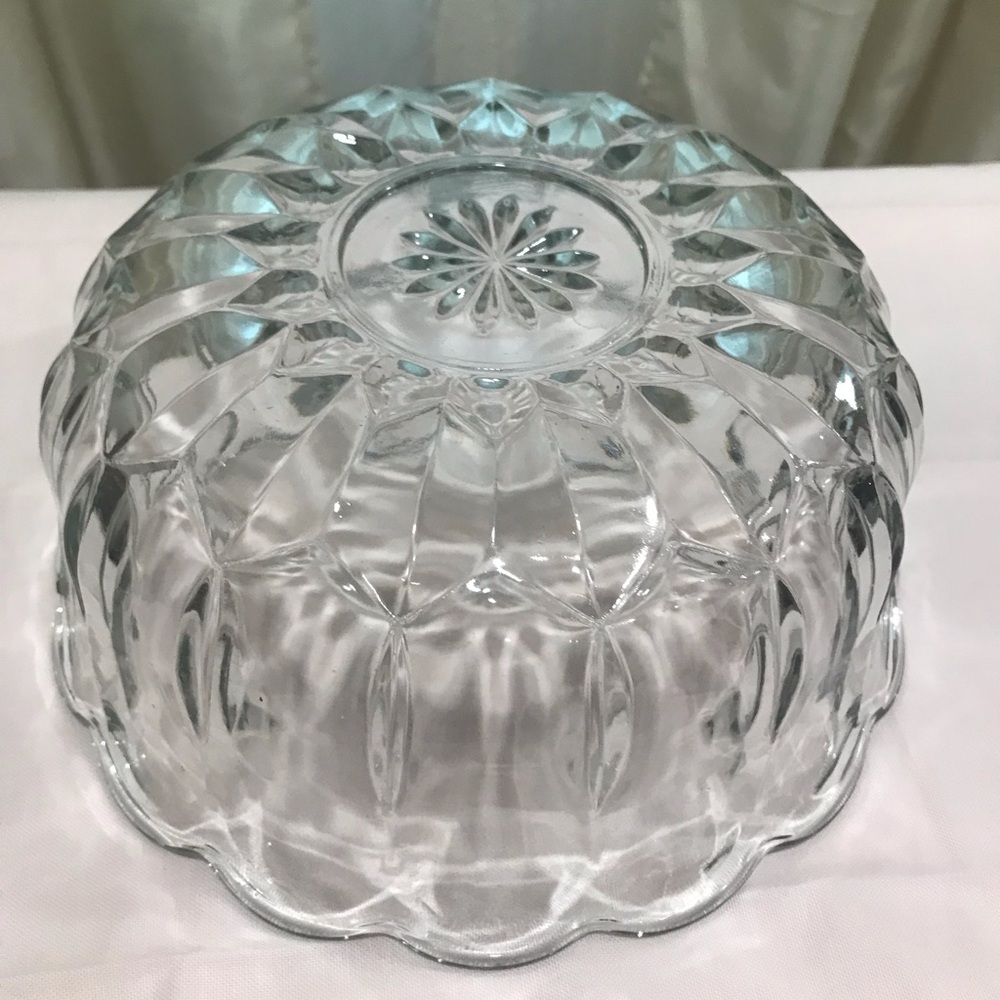 Glass Dome Cake Cover - Clear Glass Cloche for Home Dining